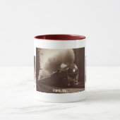 ロアノークのノーフォークそして西部611-The精神 マグカップ (中央)