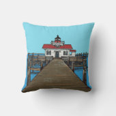 ロアノークの沼地の灯台枕 クッション (裏面)