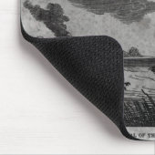 ロアノークの英国の到着 マウスパッド (コーナー)