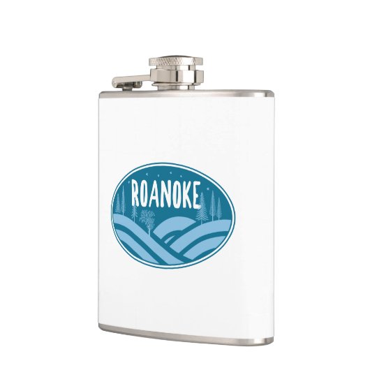 ロアノークバージニアアウトドア フラスク (左)