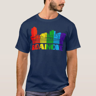 ロアノークプライドロアノークLGBTギフトLGBTQサポーターT Tシャツ