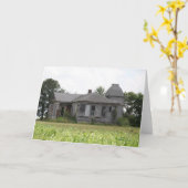 ロアノーク、ミズーリの挨拶状 カード (黄色い花)