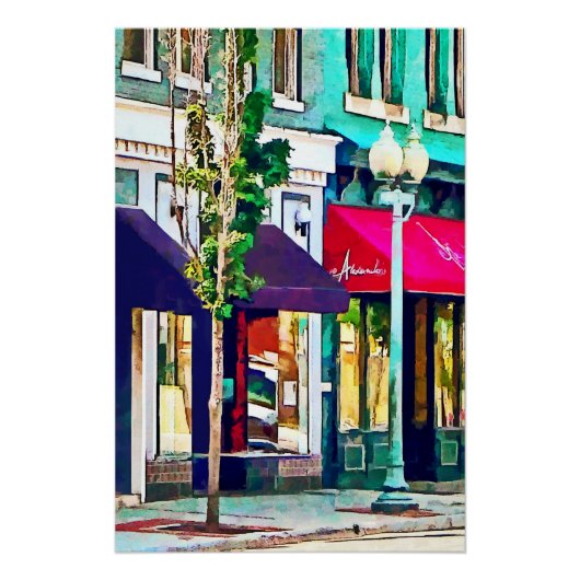 ロアノークVA通りウィズレストラン ポスター (正面)