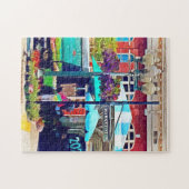 ロアノークVA -マーケットストリート33番地 ジグソーパズル (横)