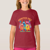 ロアルソームモンスターフレンド！ベビーと子供 Tシャツ (正面)