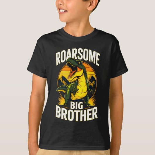 ロアルソーム恐竜の兄 Tシャツ (正面)