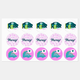 ロアルソーム第2回女子バースデーパーティー ラベル