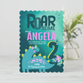 ロアルソーム第2女子の誕生日 招待状 (スタンド正面)