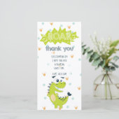 ロアードラウンズグリーン誕生日サンキューカード サンキューカード (スタンド正面)