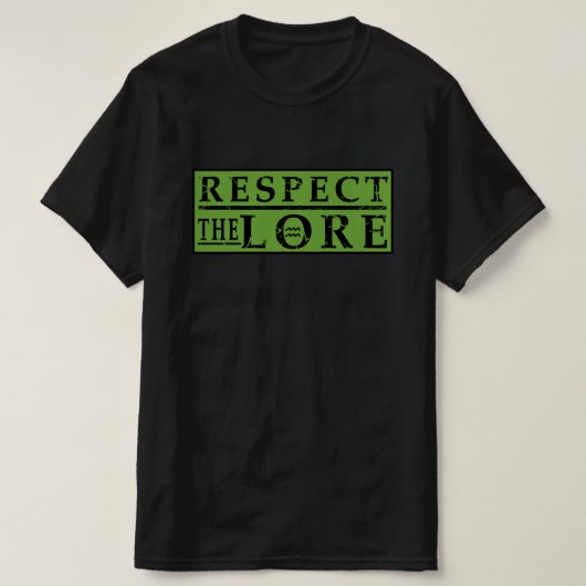ロア広場を尊敬する Tシャツ (デザイン正面)