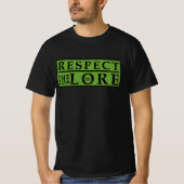 ロア広場を尊敬する Tシャツ (正面)