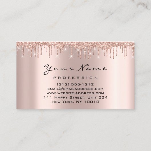 ロイアリー6メイクアップエステティシャンまつ毛バラブルー 名刺 (裏面)