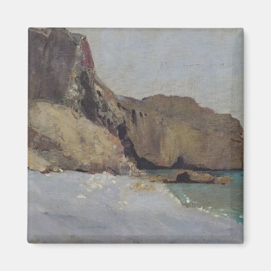 ロイアン近郊のバリエールの岩 マグネット (正面)