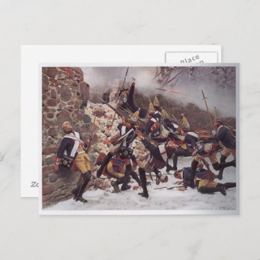 ロイエンの戦い ポストカード (正面/裏面)