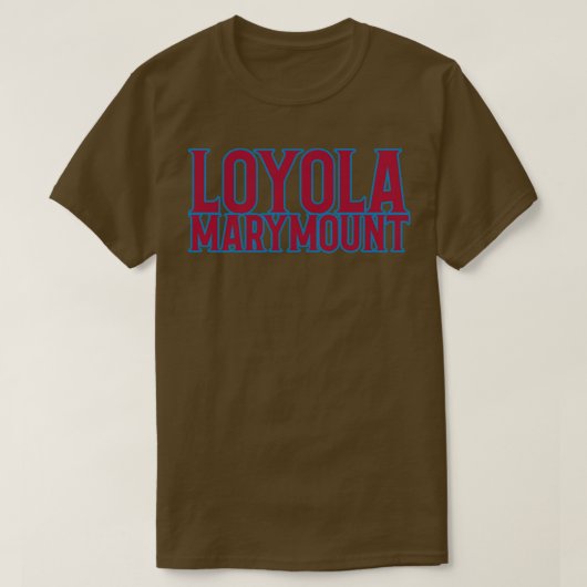 ロイオラマリマウント大学 Tシャツ (デザイン正面)