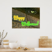 ロイカージュOrb Weaverハロウィンポスター ポスター (キッチン)