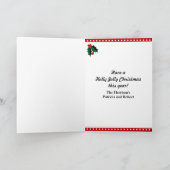 ロイザクリスマスピグ～ホリデーカード カード (内部)