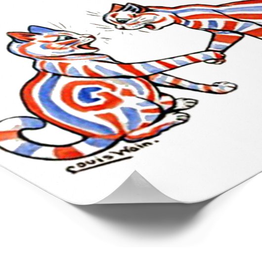 ロイストライプのス・ウェイン、 ポスター (角)