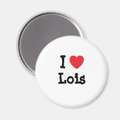 ロイスハートTシャツ大好き マグネット (正面/裏面)