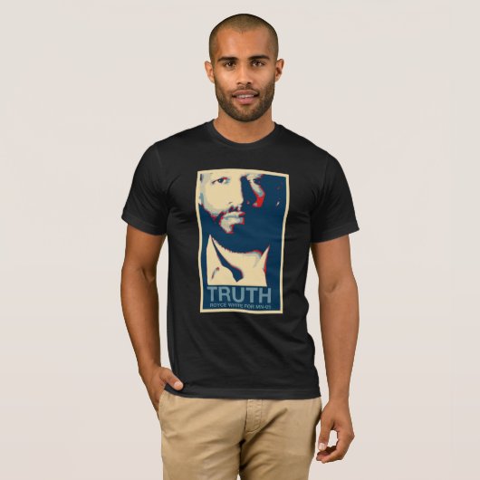 ロイス・ホワイト議員の真実のポスター Tシャツ (正面フル)