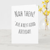 ロイト良い誕生日カード カード (黄色い花)