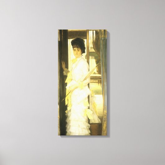 ロイドの恋しく思ポートレートバイティスソヴィンテージポートレート キャンバスプリント (正面)