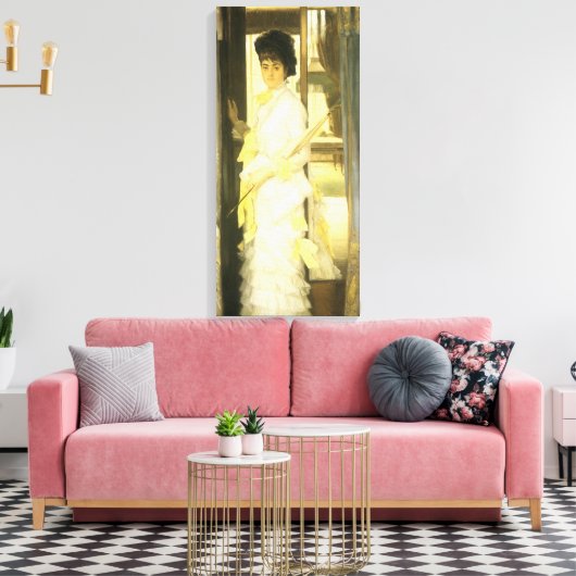 ロイドの恋しく思ポートレートバイティスソヴィンテージポートレート キャンバスプリント (インサイチュ (リビング))