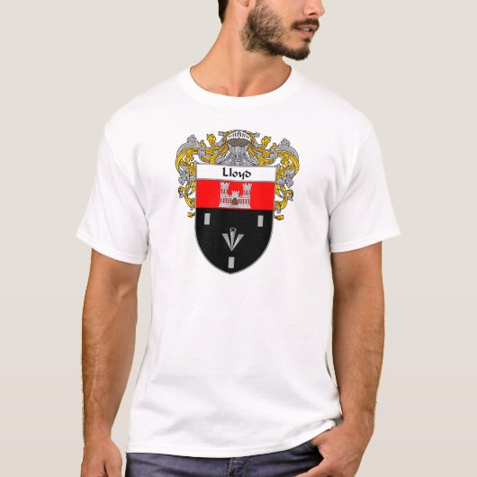 ロイドの紋章付き外衣(包まれる) Tシャツ (正面)