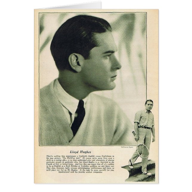 ロイドヒューズのメルボルンSpurr著1925年のポートレート (正面)