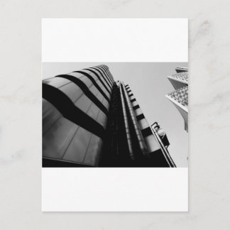 ロイド建物白黒 ポストカード