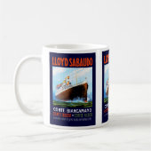 ロイドSabaudoの~ Conte Biancamano コーヒーマグカップ (左)