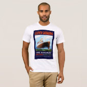 ロイドSabaudoの~ Conte Biancamano Tシャツ (正面フル)