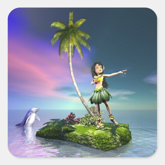 ロイヒステッカー スクエアシール (正面)