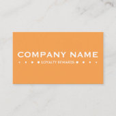 ロイヤリティのピラミッドのスタンプカード(カスタマイズ可能な色) ロイヤリティカード (正面)