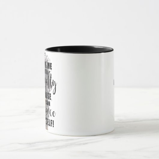 ロイヤリティの権限委譲との私をだめにして下さい マグカップ (中央)