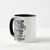 ロイヤリティの権限委譲との私をだめにして下さい マグカップ (正面左)