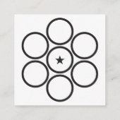 ロイヤリティの理髪店の砂糖のスカル ロイヤリティカード (裏面)