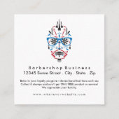 ロイヤリティの理髪店の砂糖のスカル ロイヤリティカード (正面)