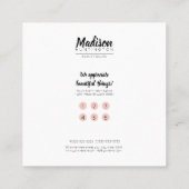 ロイヤリティは美しいものバラ金ゴールドID554 ロイヤリティカード (裏面)