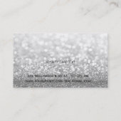 ロイヤリティカードのキラキラのフィルムストリップのまつげ眉 ロイヤリティカード (裏面)