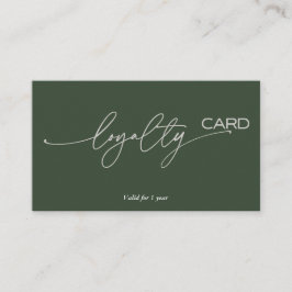 ロイヤリティカードの顧客保持戦略 名刺