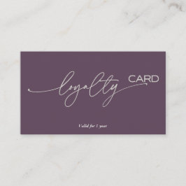 ロイヤリティカードの顧客保持戦略 名刺