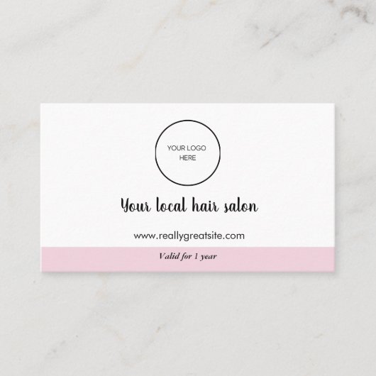 ロイヤリティカードの顧客保持戦略 名刺 (正面)