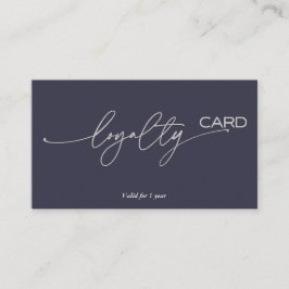 ロイヤリティカードの顧客保持戦略 名刺