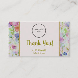 ロイヤリティカードの顧客保持戦略 名刺