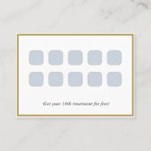 ロイヤリティカードの顧客保持戦略 名刺 (裏面)