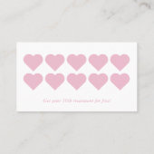 ロイヤリティカードの顧客保持戦略 名刺 (裏面)