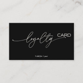 ロイヤリティカードの顧客保持戦略 名刺