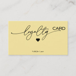 ロイヤリティカードの顧客保持戦略 名刺