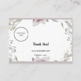 ロイヤリティカードの顧客保持戦略 名刺